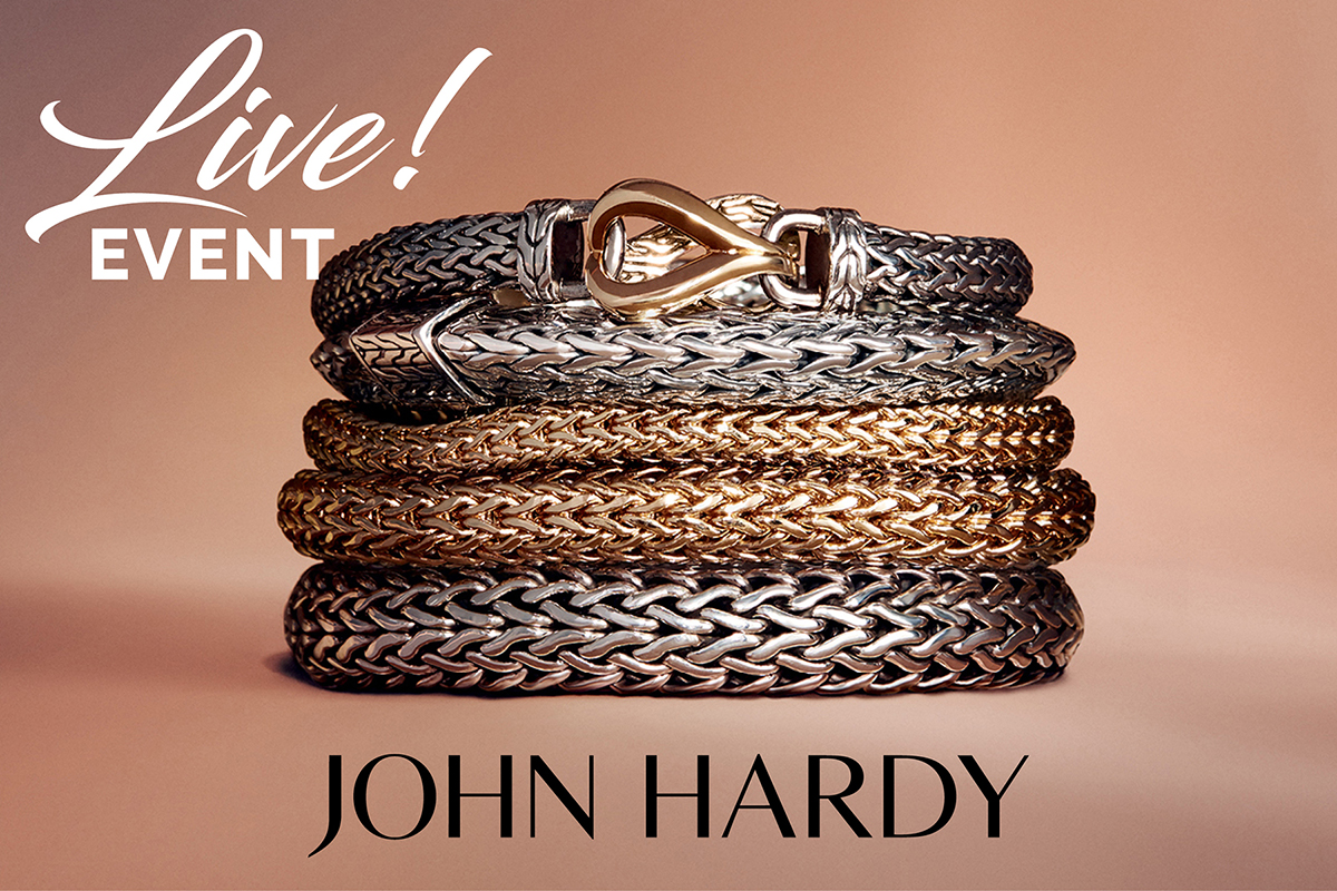 Facebook LIVE with John Hardy jewelry!