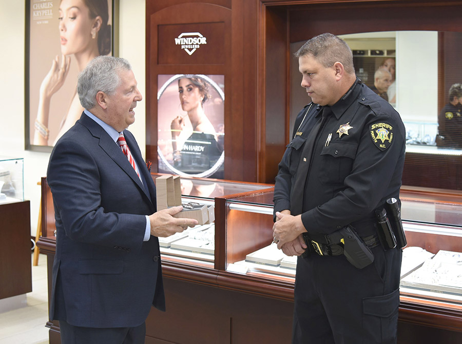 ​Windsor Jewelers Honors Local Law Enforcement