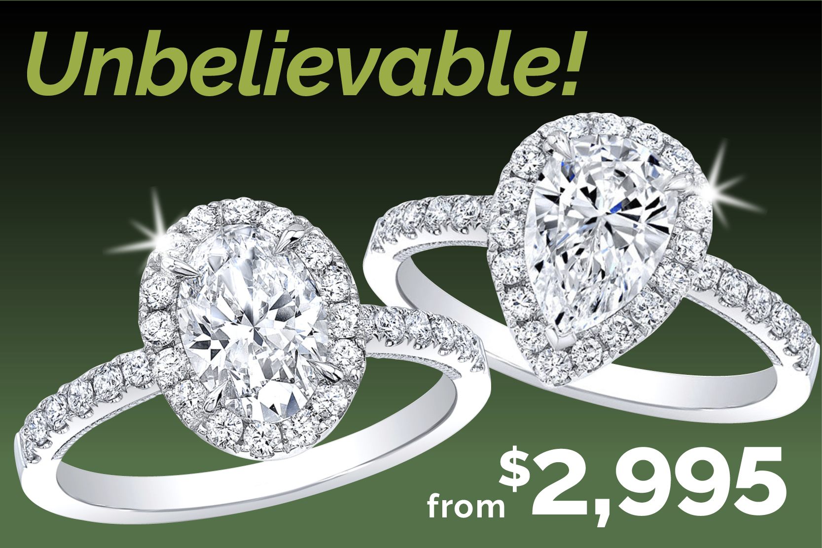 Unbelievable Pricing on Engagement Rings!