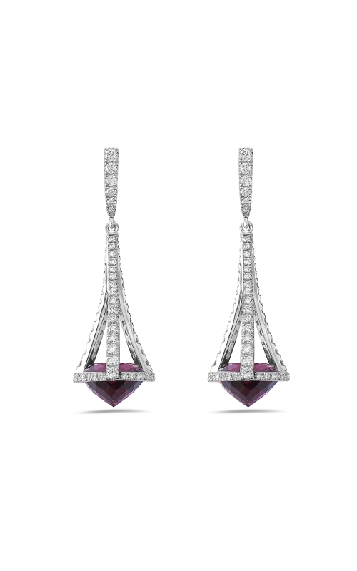 Paris 18K White Gold earring