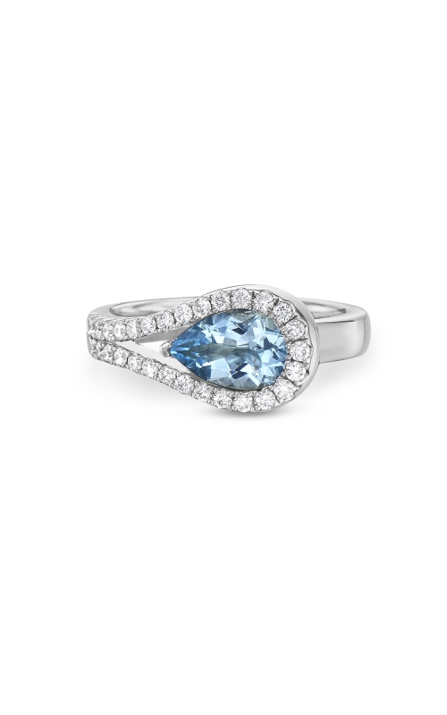 Aquamarine Lasso Ring