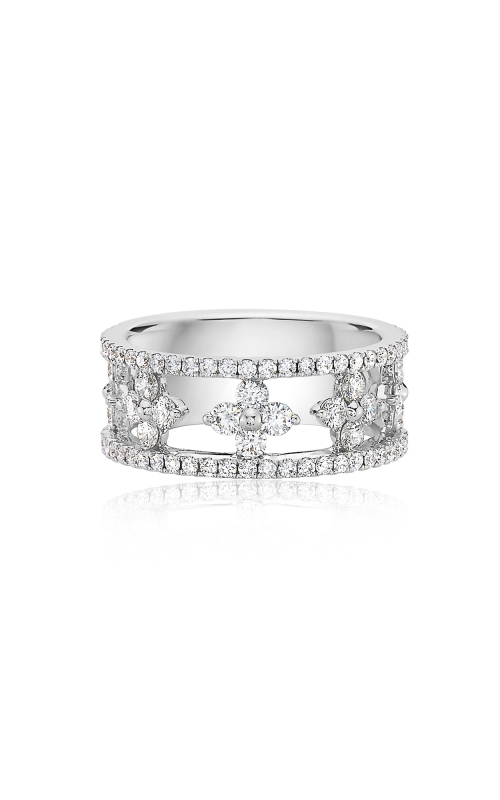 Floating Clover Band Ring