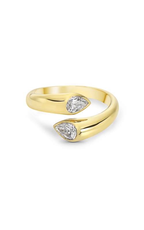 Reflection 18K Bypass Ring