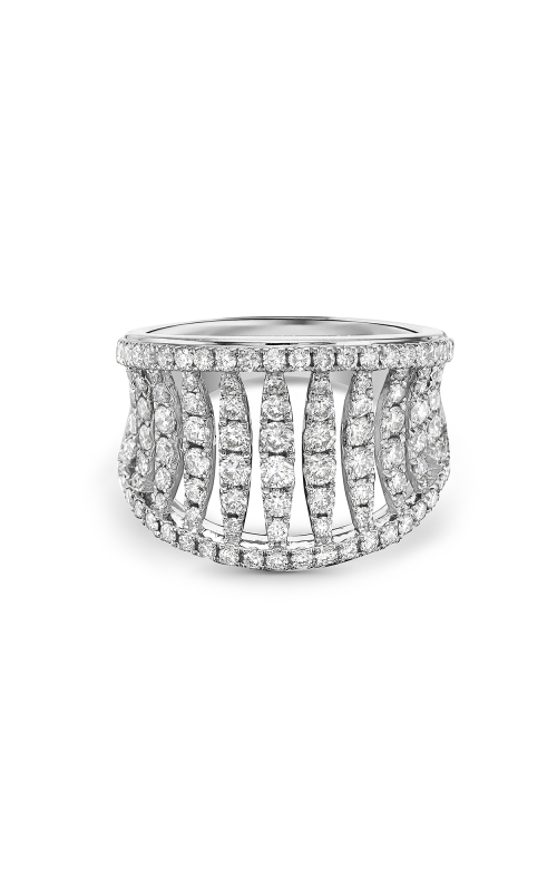 Diamond Birdcage Saddle Ring