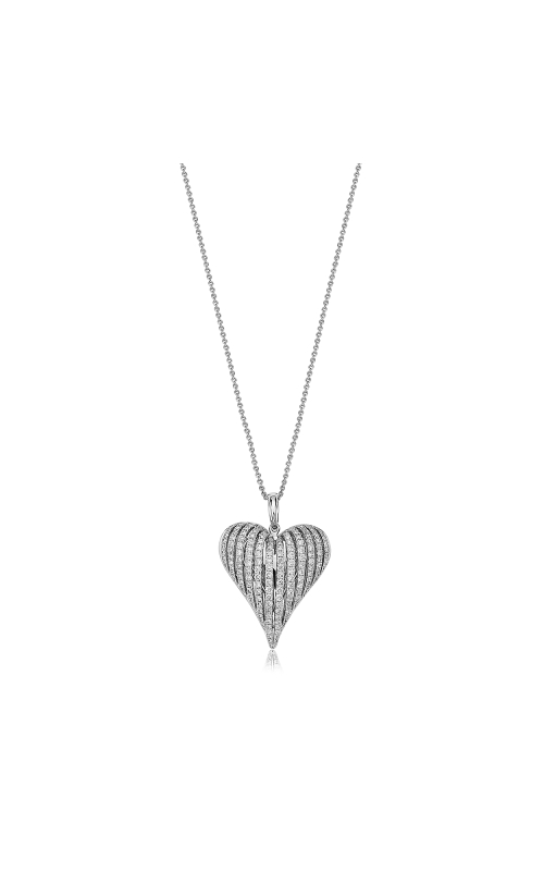 Large Angel heart Pendant