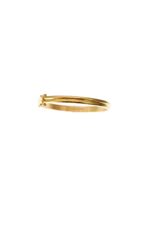 Elizabeth Locke Small Double Band Bangle Bracelet