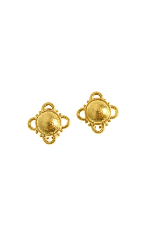 Gold Dome with Arches Earrings