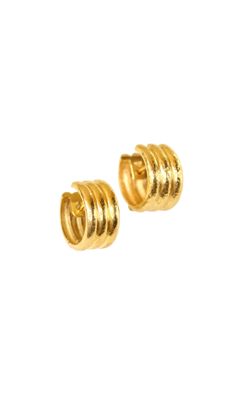 Banded Hoop Earrings
