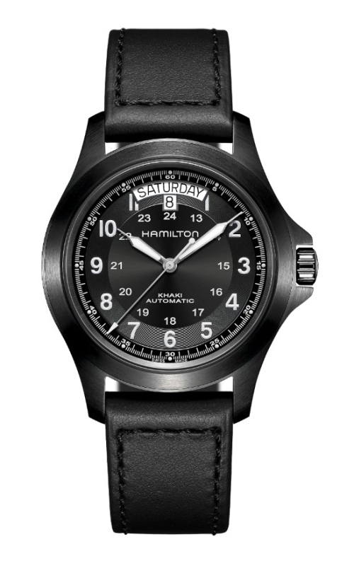 Hamilton Watch Khaki Field 40 Black Dial