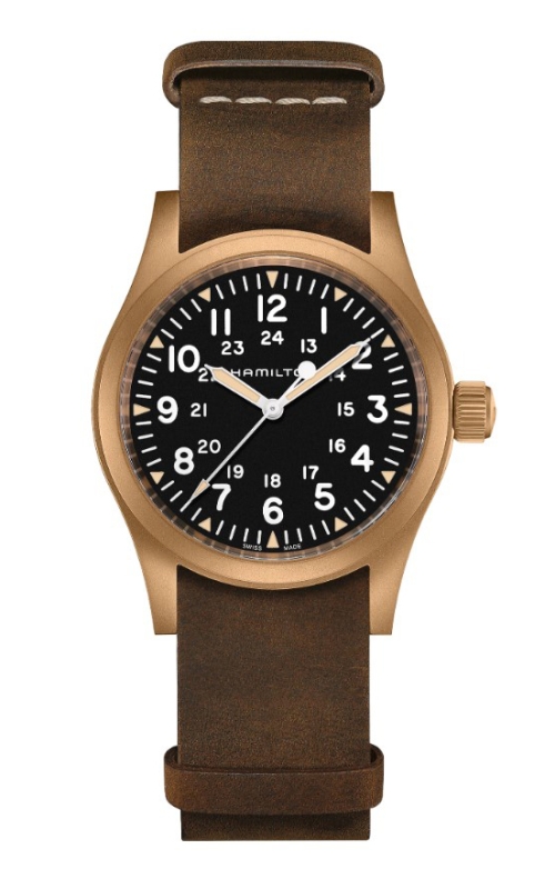 Hamilton Watch Khaki Field 38 Black Dial