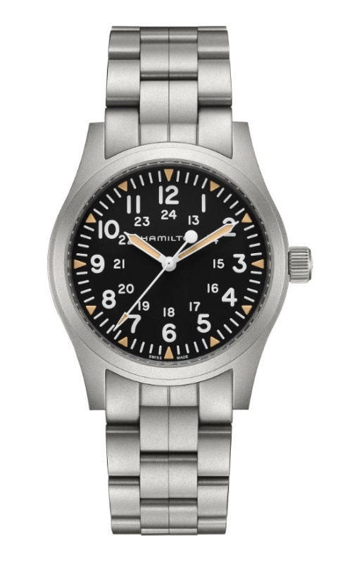 Hamilton Watch Khaki Field 42 Black Dial