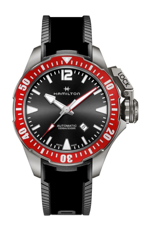 Hamilton Watch Khaki Navy 46 Black Dial