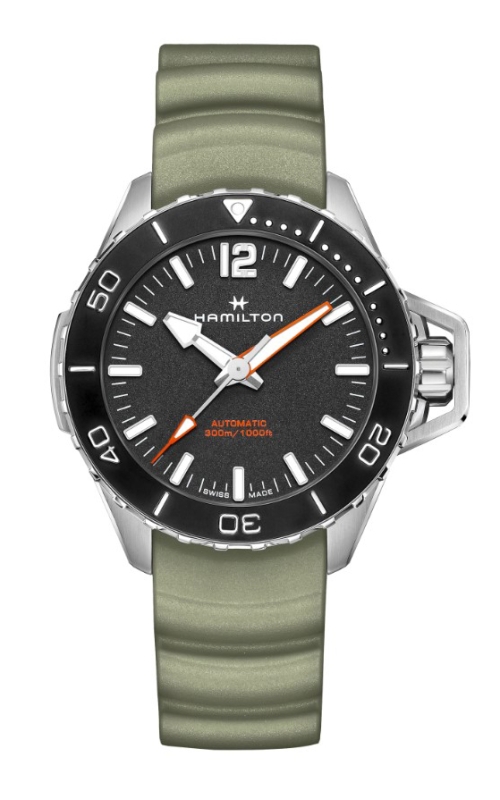 Hamilton Watch Khaki Navy 46 Black Dial