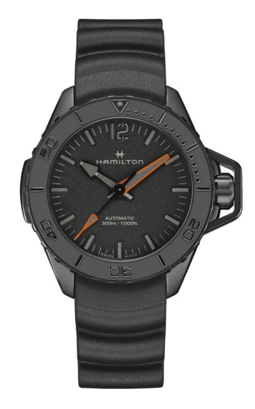 Hamilton Watch Khaki Navy 46 Black Dial