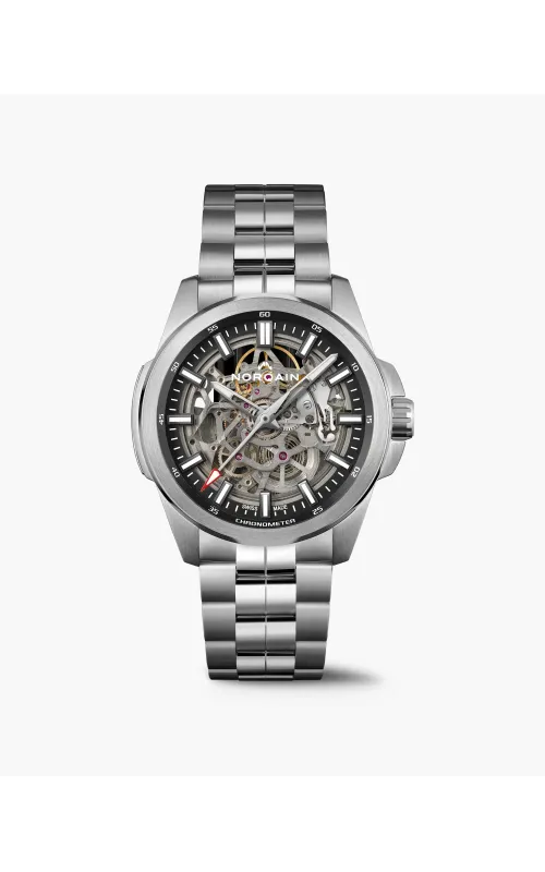 Norqain Independence 42 mm  Skeleton Dial Stainless Steel Strap