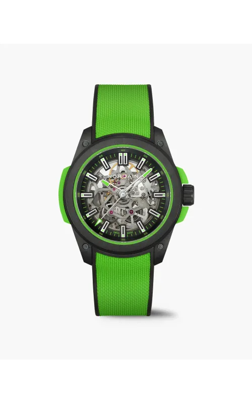 Norqain Freedom 42 mm  Skeleton Dial Rubber Strap