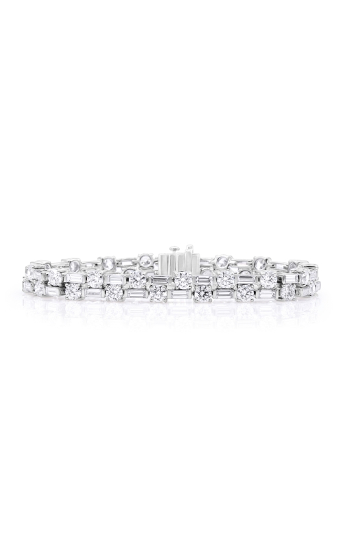 Platinum 5.01ctw Diamonds Bracelet