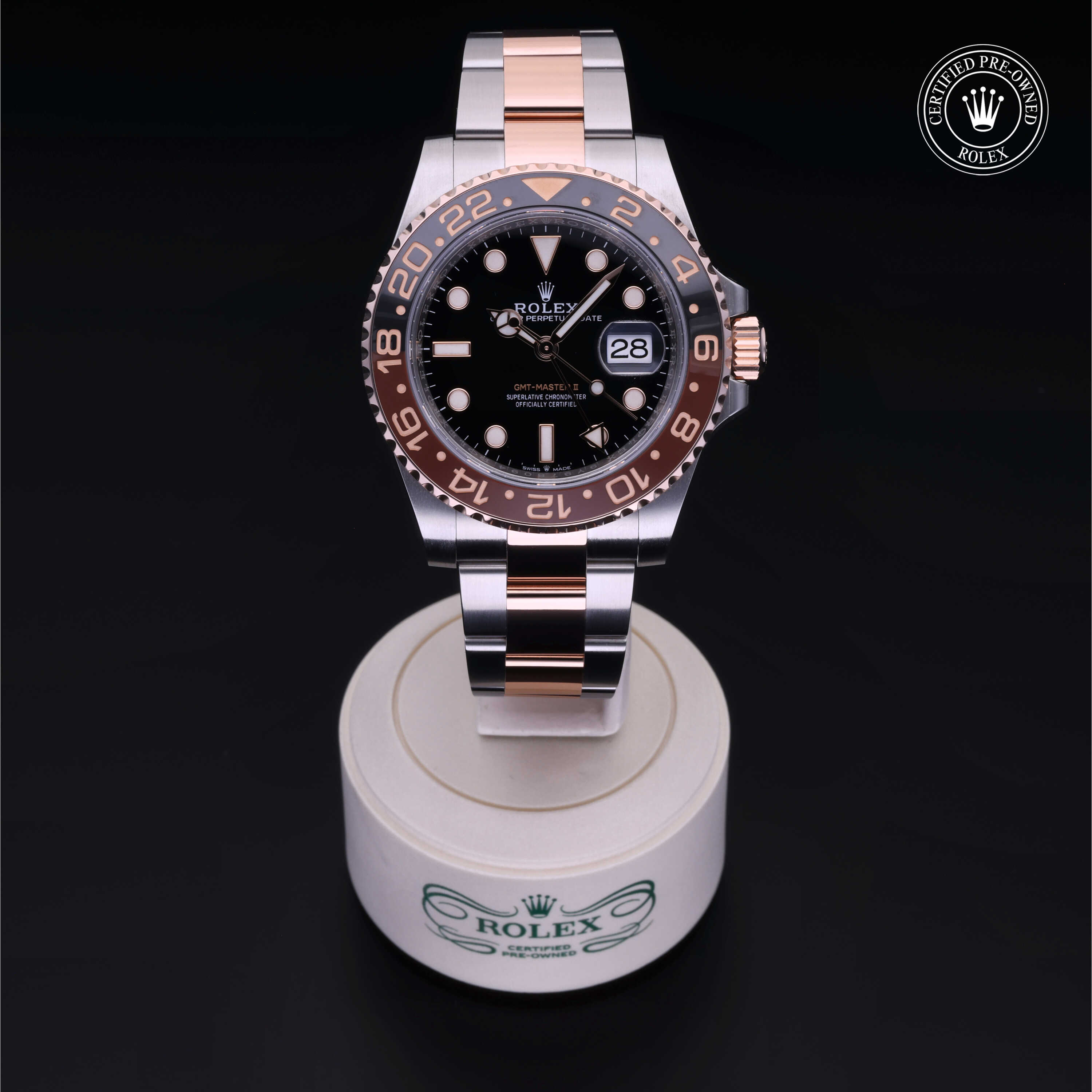 Rolex GMT-Master II in Rolesor 18 Carat Red M126711CHNR-0002 at Windsor Jewelers
