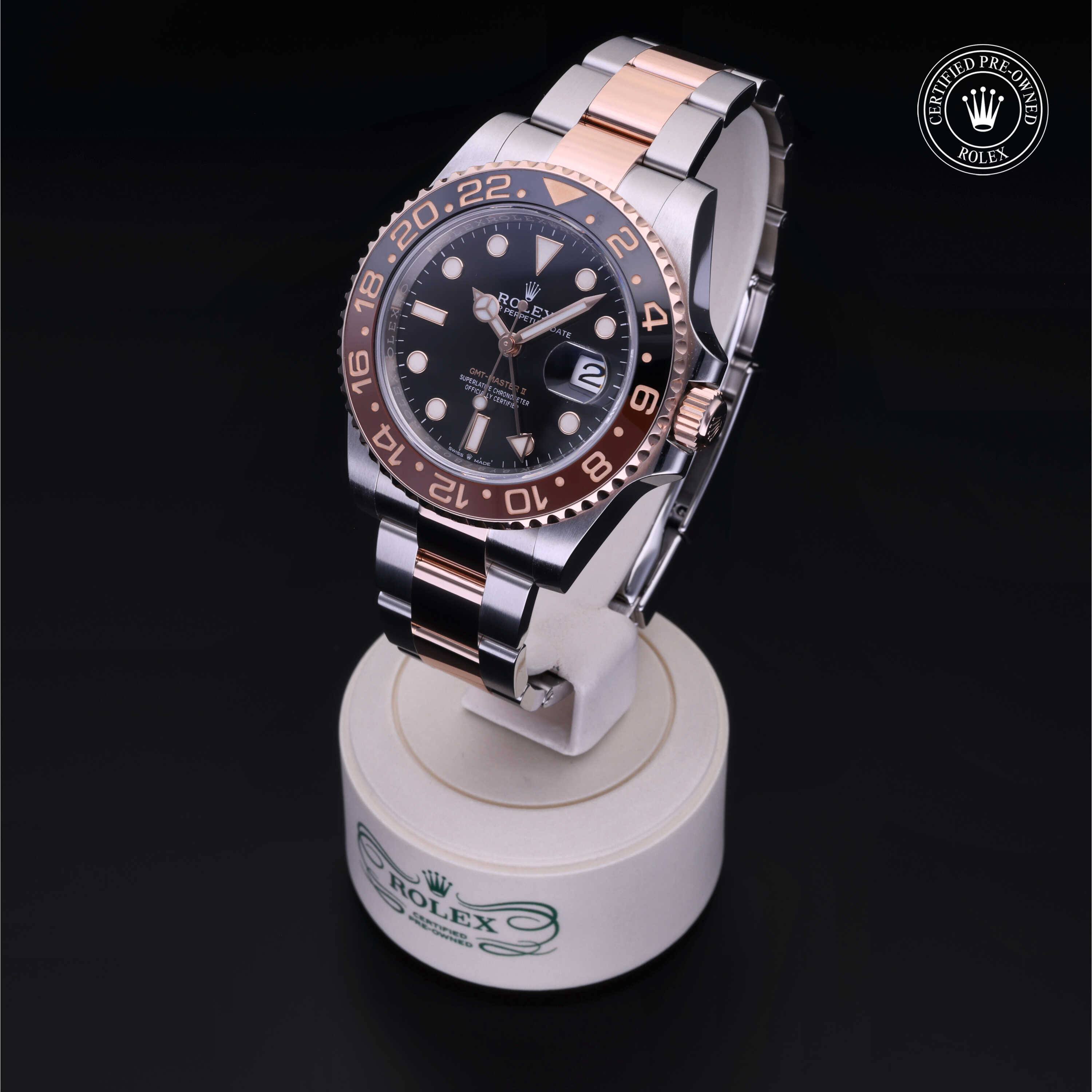 Rolex GMT-Master II in Rolesor 18 Carat Red M126711CHNR-0002 at Windsor Jewelers