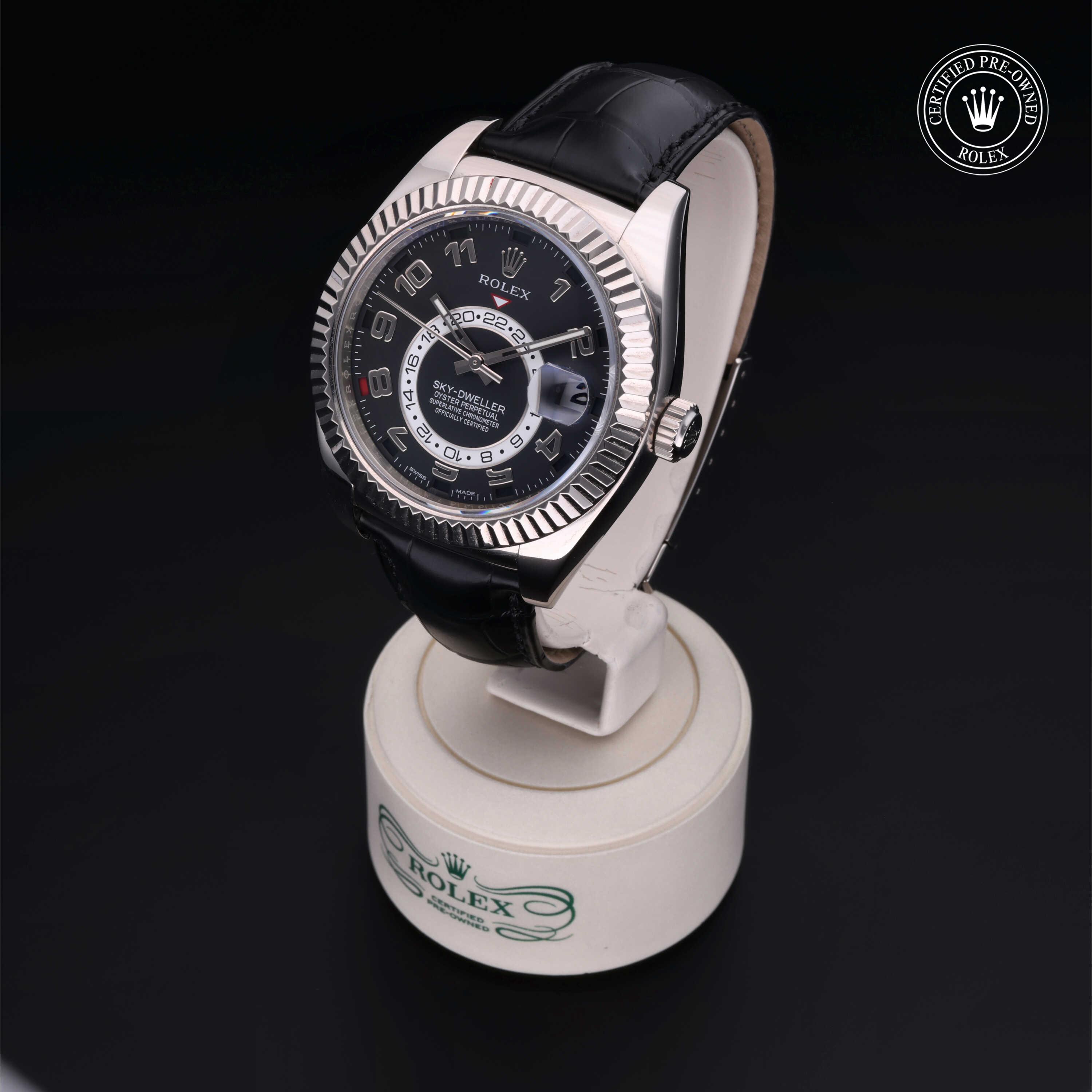 Rolex  in Gold 18 Carat White M326139-0003 at Windsor Jewelers