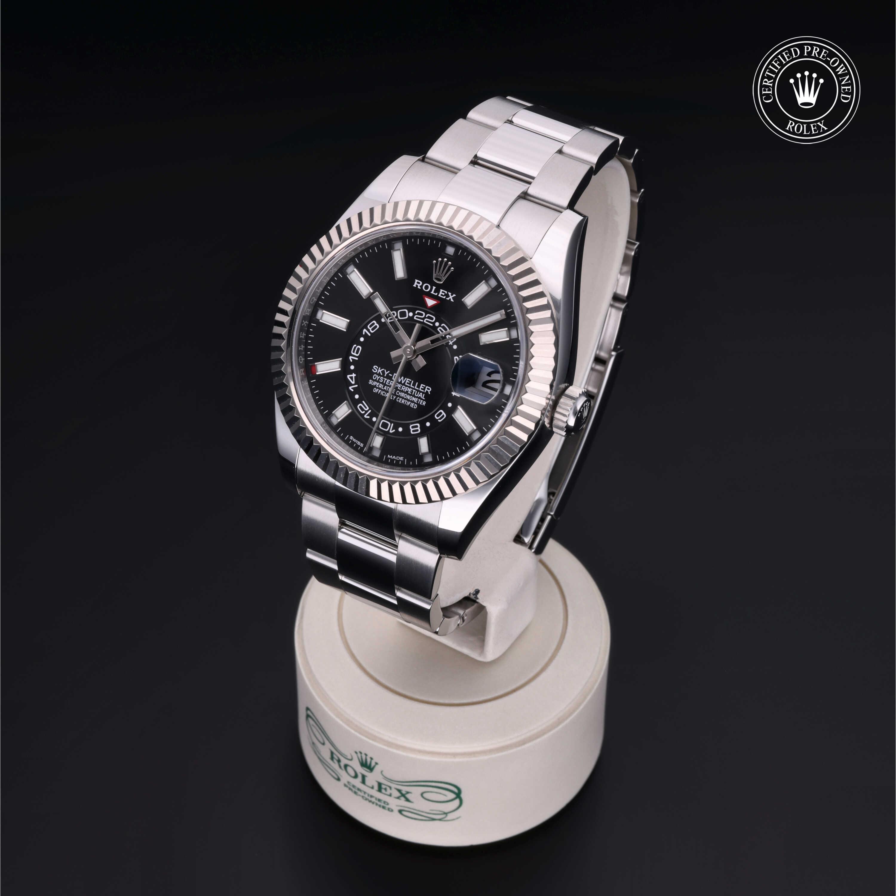 Rolex Sky-Dweller in Rolesor 18 Carat White M326934-0005 at Windsor Jewelers