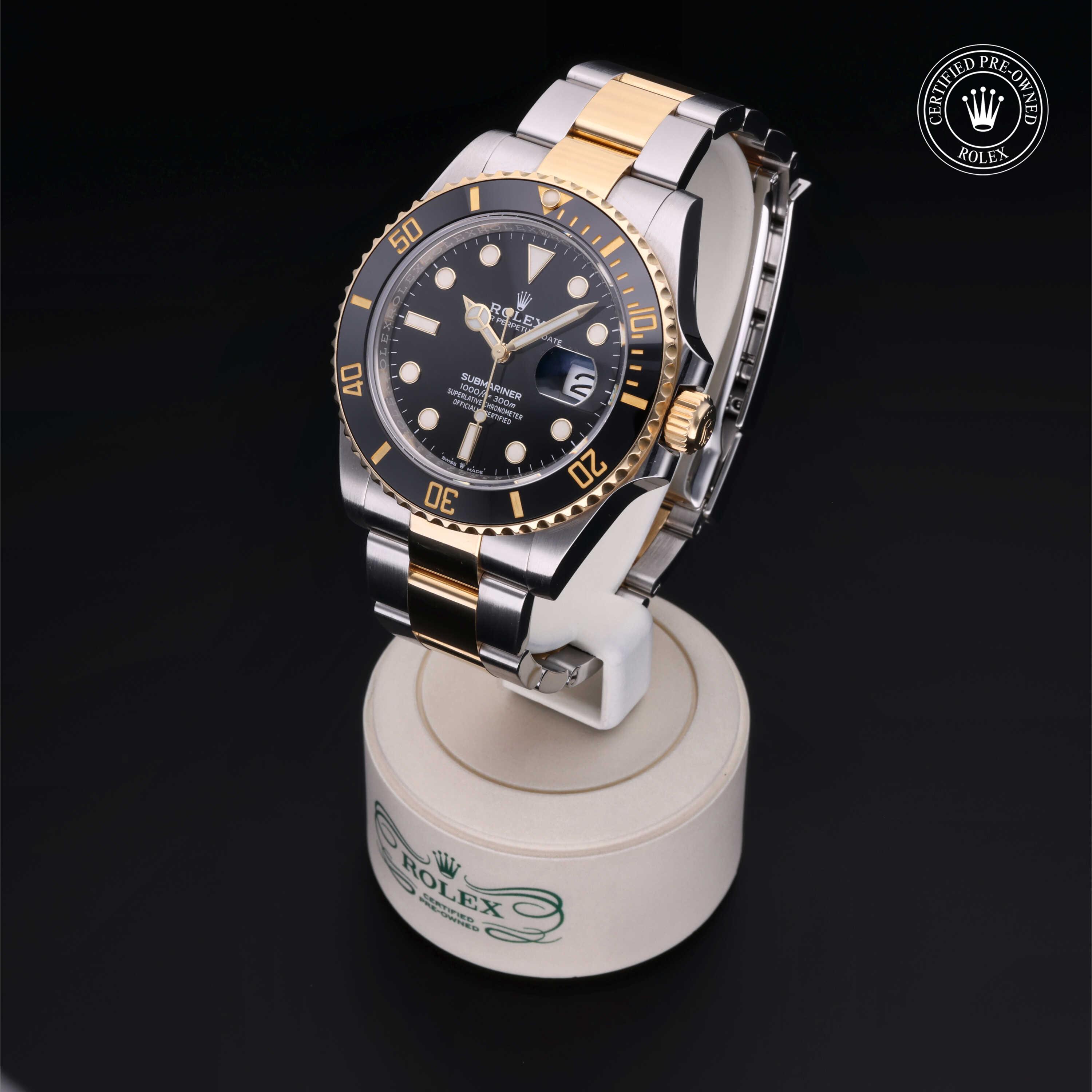 Rolex Submariner in Rolesor 18 Carat Yellow M126613LN-0002 at Windsor Jewelers