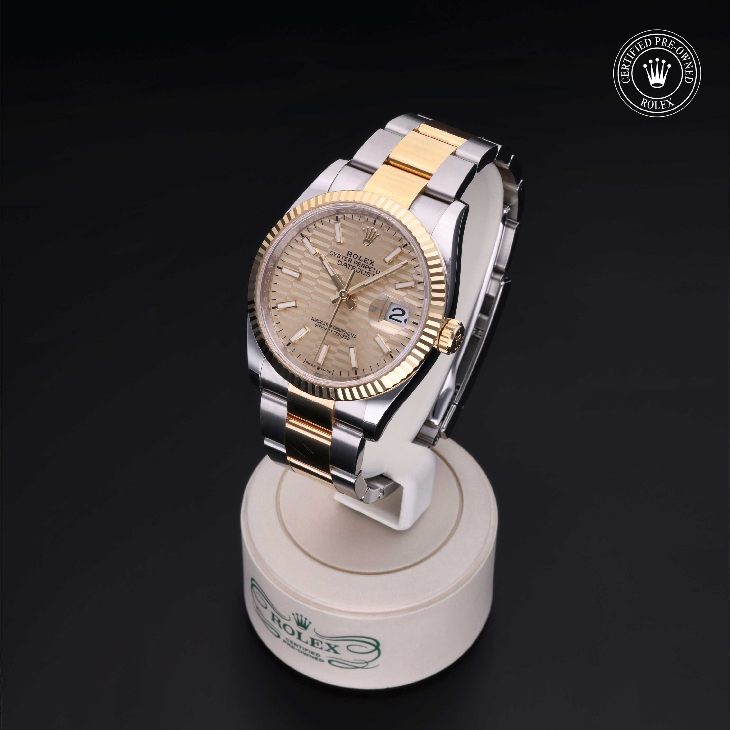 Rolex  in Rolesor 18 Carat Yellow M126233-0040 at Windsor Jewelers