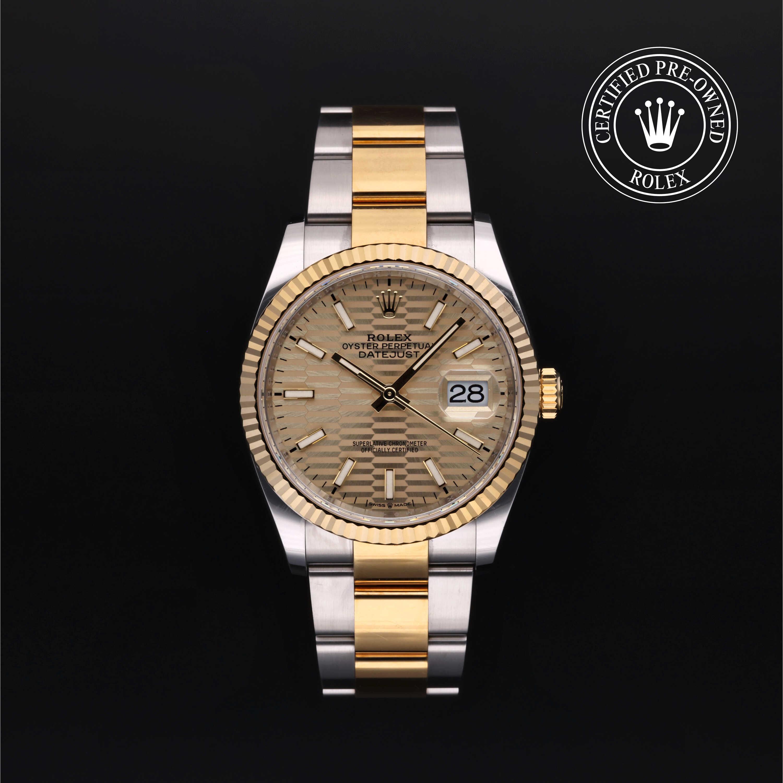 Rolex  in Rolesor 18 Carat Yellow M126233-0040 at Windsor Jewelers
