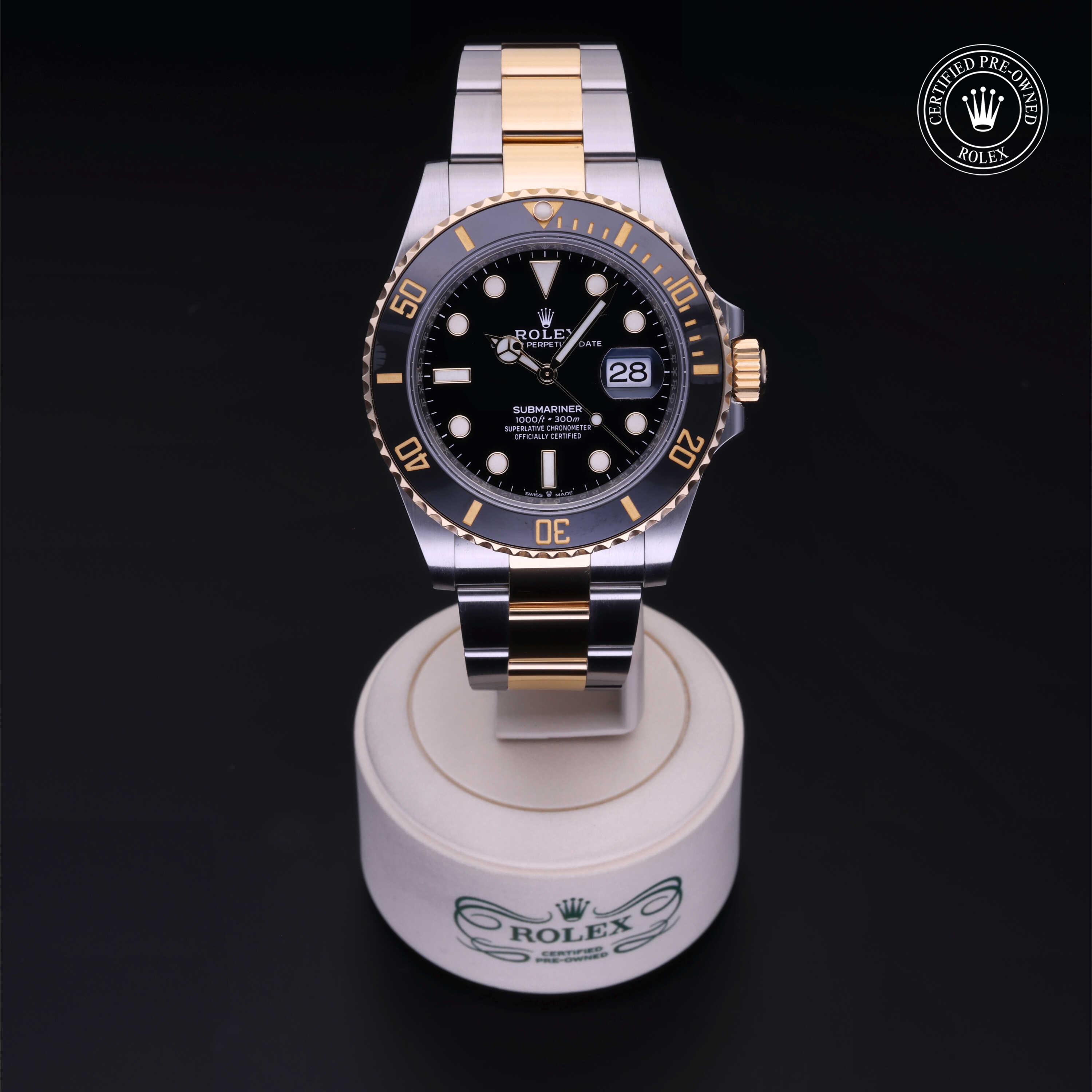 Rolex Submariner in Rolesor 18 Carat Yellow M126613LN-0002 at Windsor Jewelers