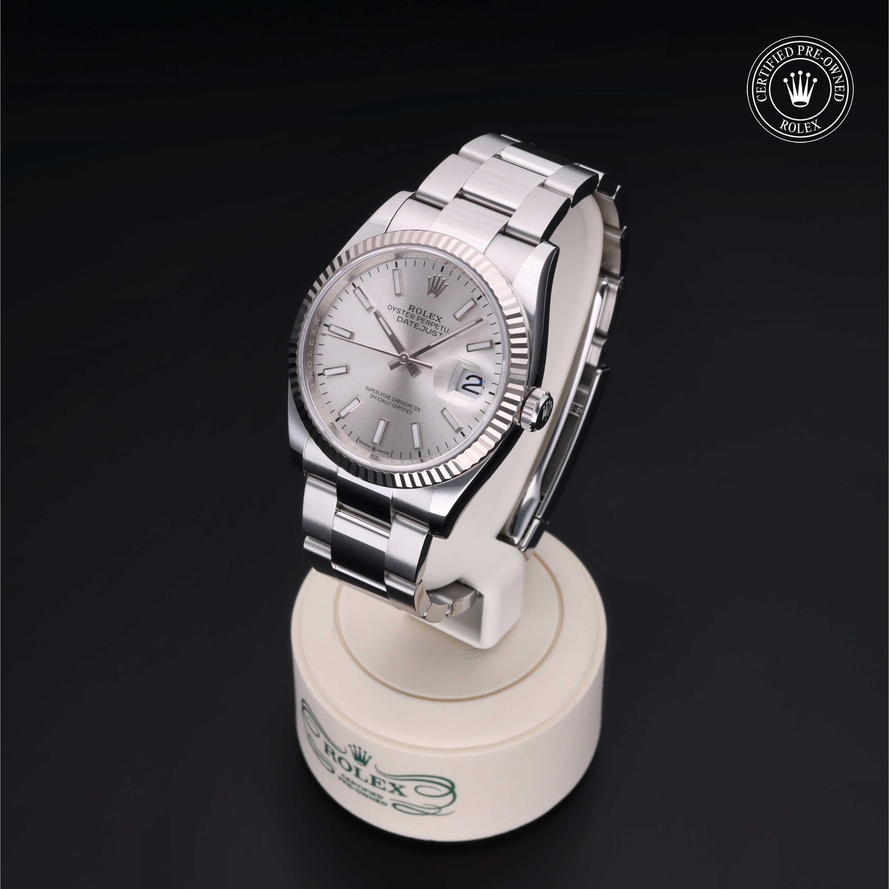 Rolex Datejust in Rolesor 18 Carat White M126234-0016 at Windsor Jewelers