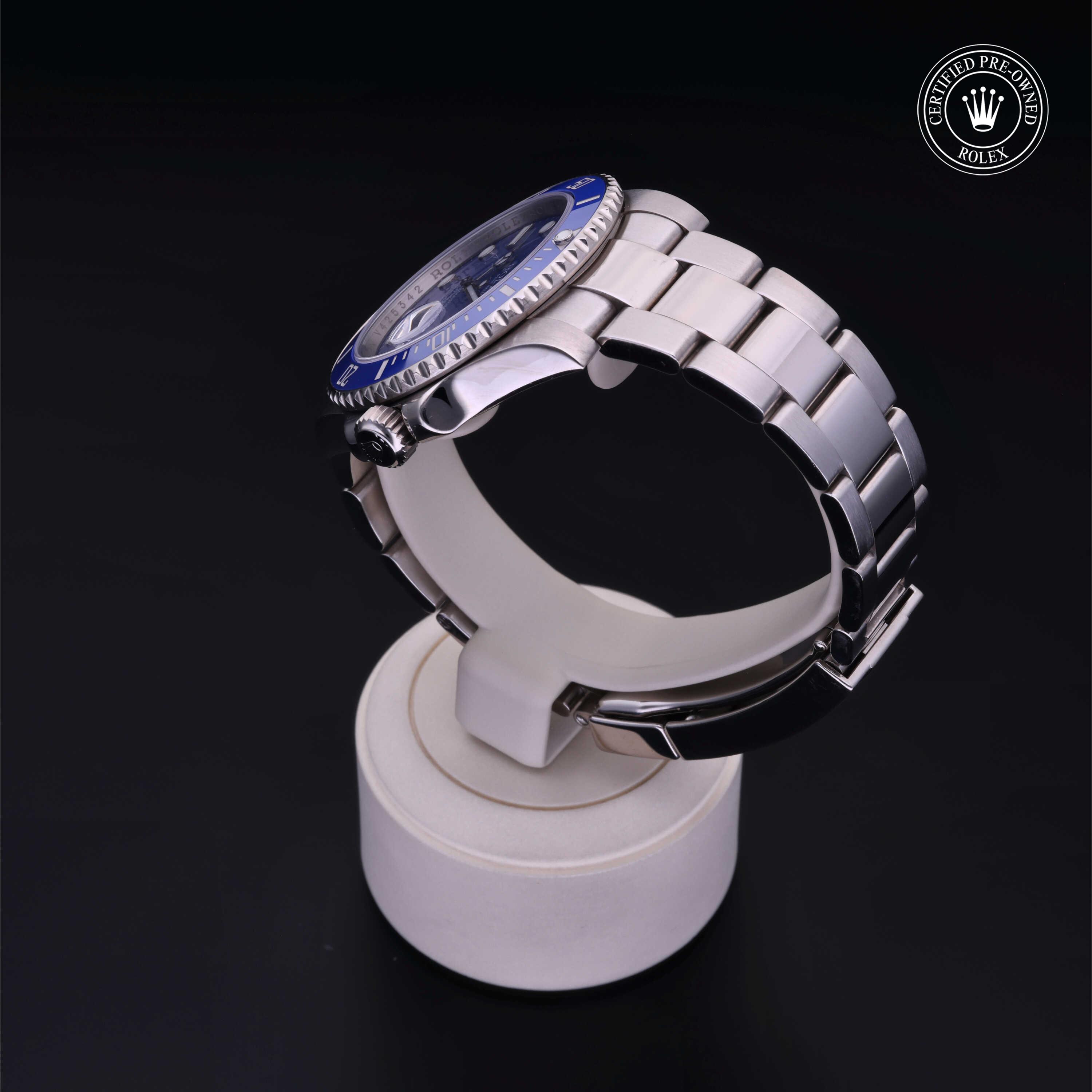 Rolex Submariner in Gold 18 Carat White M116619LB-0001 at Windsor Jewelers