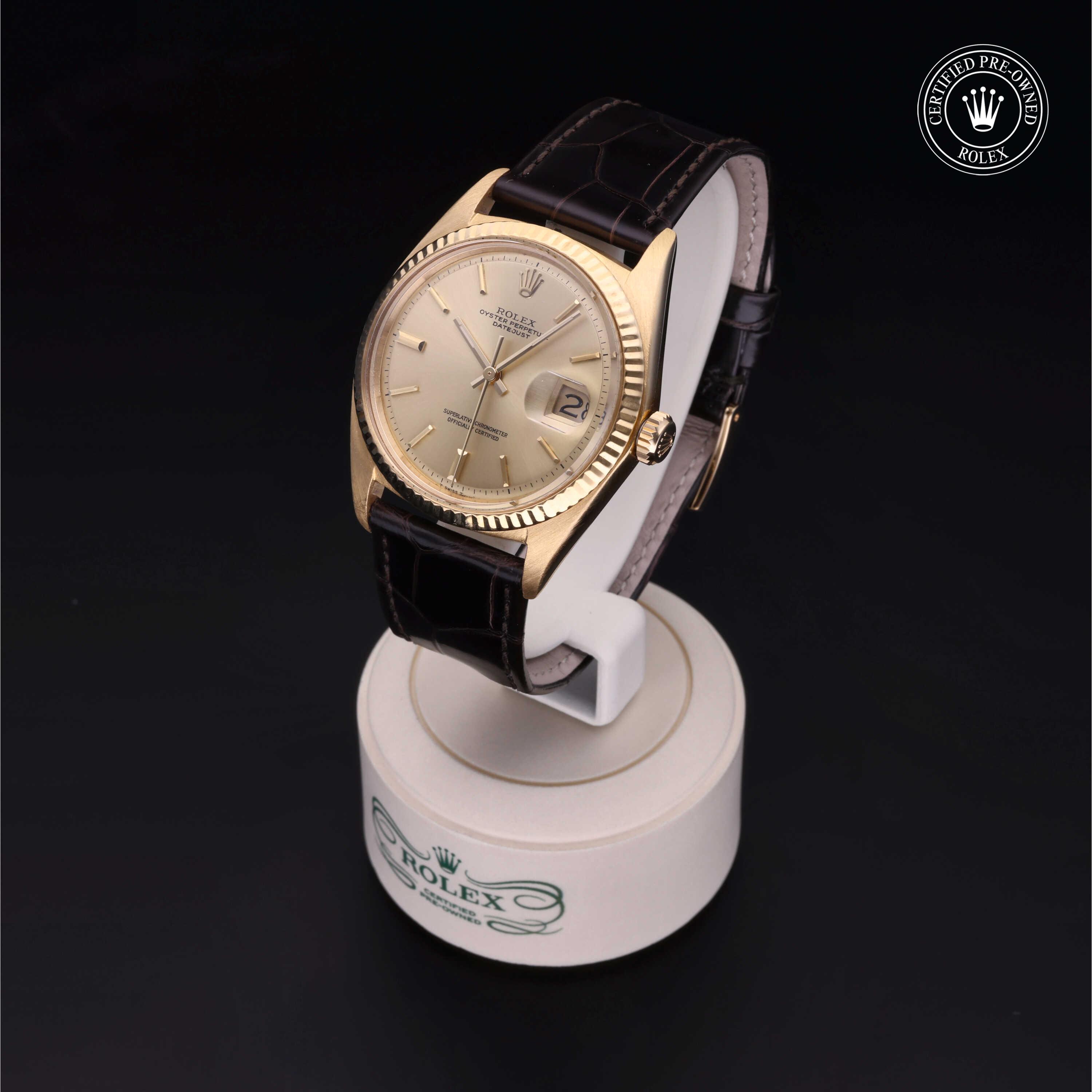 Rolex Datejust in Gold 18 Carat Yellow 1601/8 at Windsor Jewelers