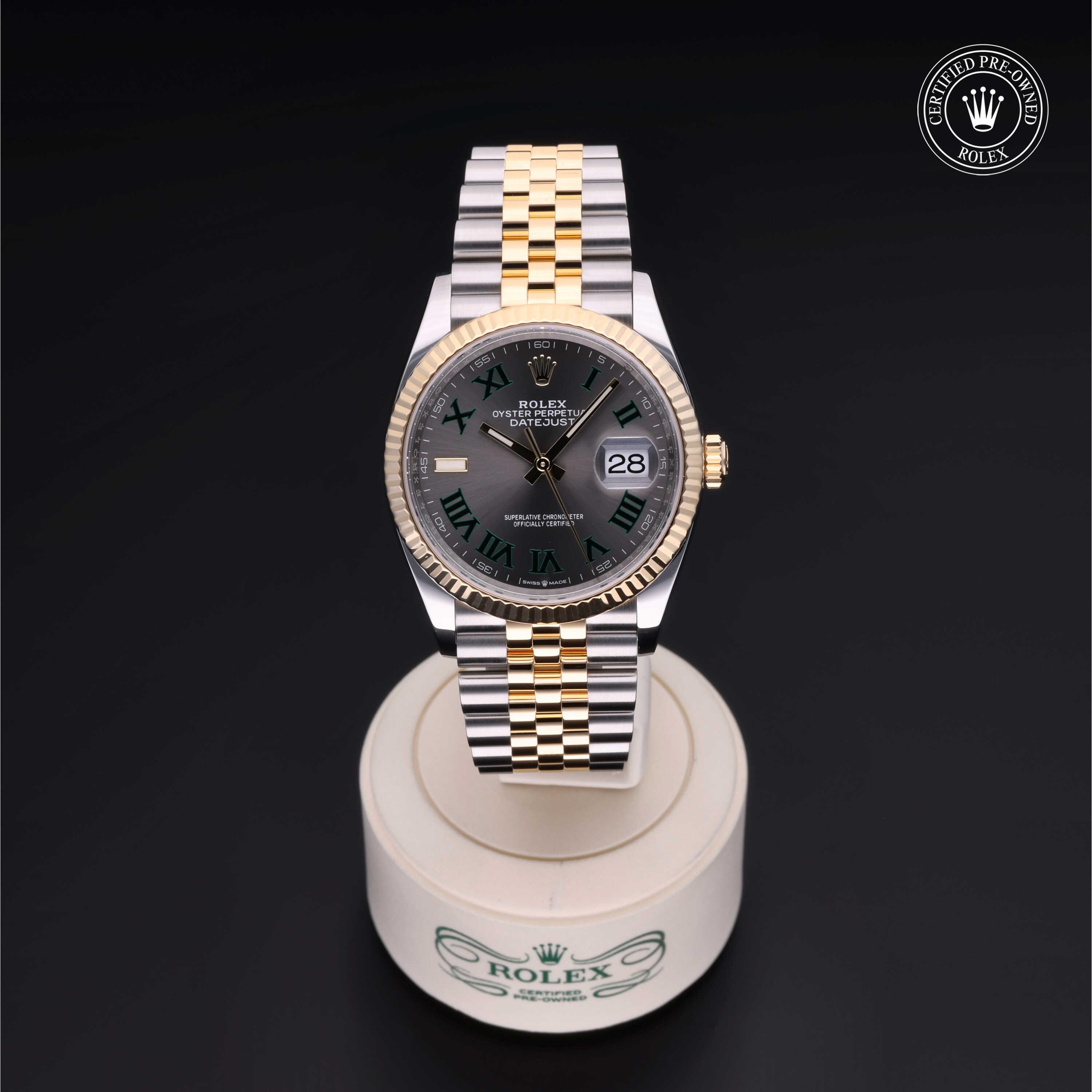 Rolex Datejust in Rolesor 18 Carat Yellow M126233-0035 at Windsor Jewelers