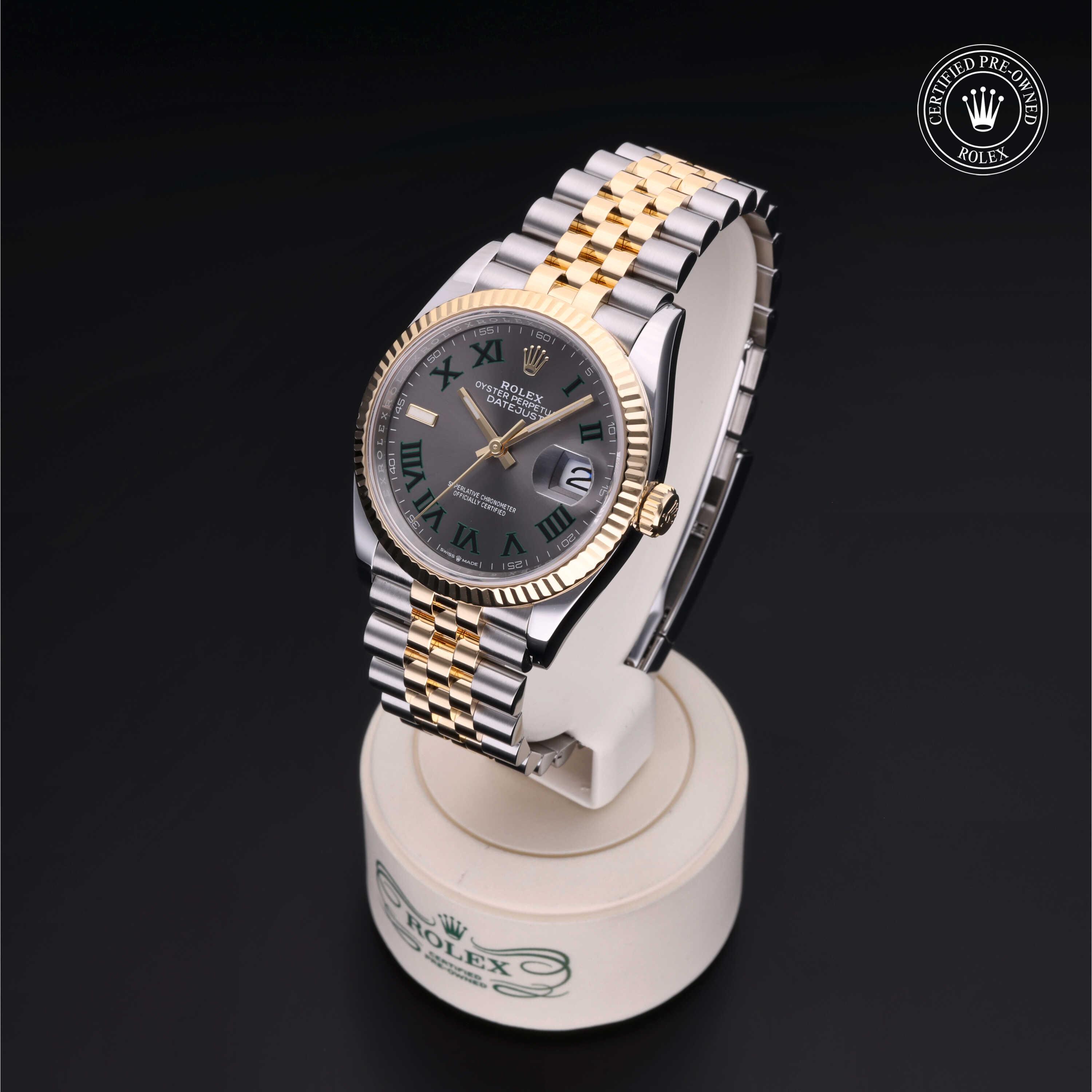 Rolex Datejust in Rolesor 18 Carat Yellow M126233-0035 at Windsor Jewelers