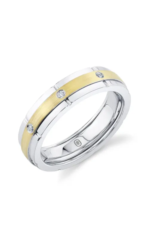 Diamond Matte Omnifit Mens Band