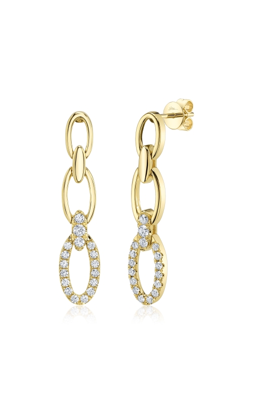 0.50ct Diamond Link Earrings