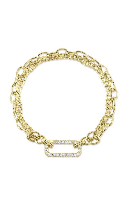0.41CT Diamond Link Bracelet