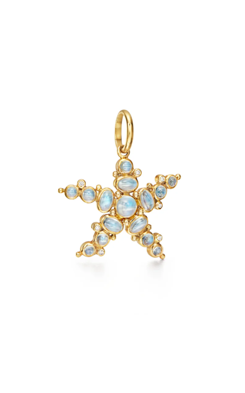 Temple St. Clair 18K Small Sea Star Pendant