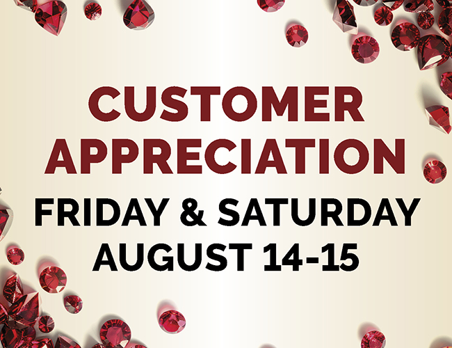 Customer Appreciation Days!