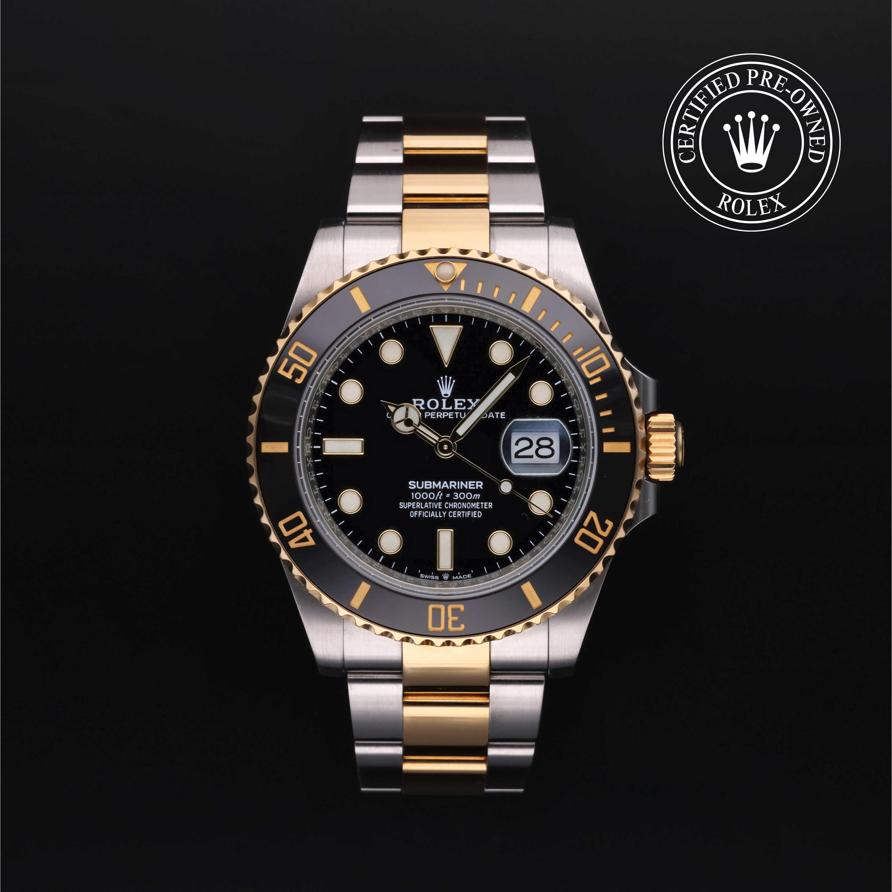 Rolex Submariner in Rolesor 18 Carat Yellow M126613LN-0002 at Windsor Jewelers