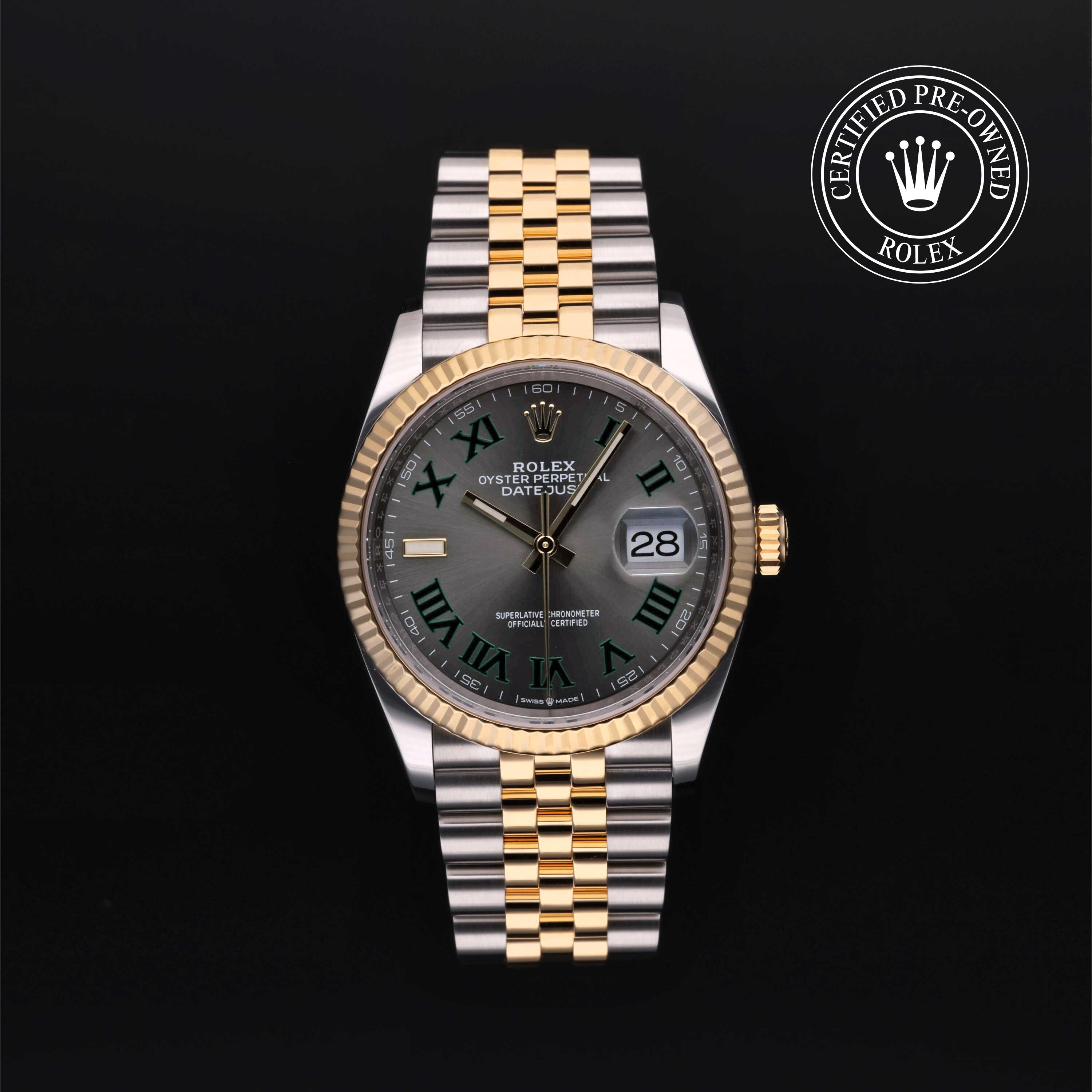 Rolex Datejust in Rolesor 18 Carat Yellow M126233-0035 at Windsor Jewelers