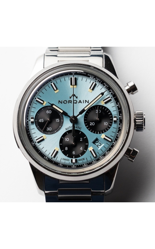 Previously Owned - Norqain Freedom 60 Chrono Ice Blue Limited Edition