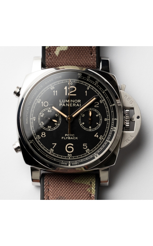 Previously Owned - Panerai 1950 PCYC 3 Days Chrono Flyback Automatic Acciaio
